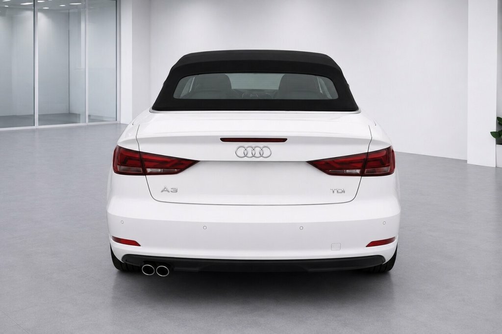 Audi A3 Cabriolet 2L Sport White #3