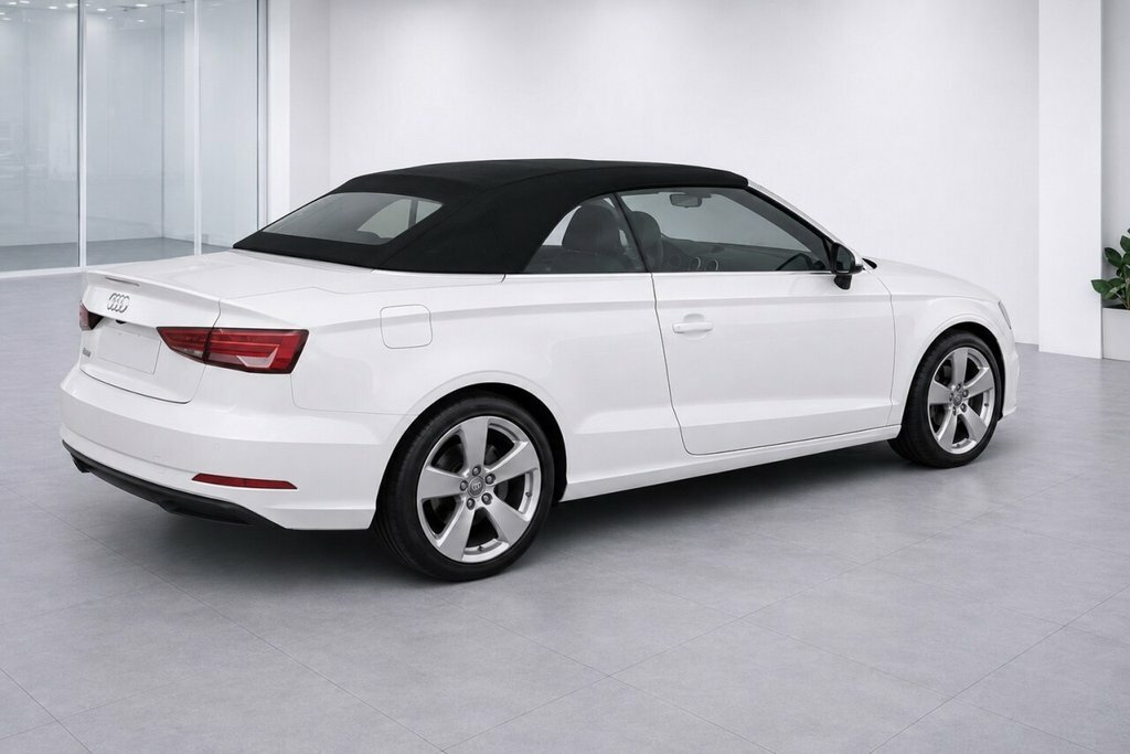 Audi A3 Cabriolet 2L Sport White #2
