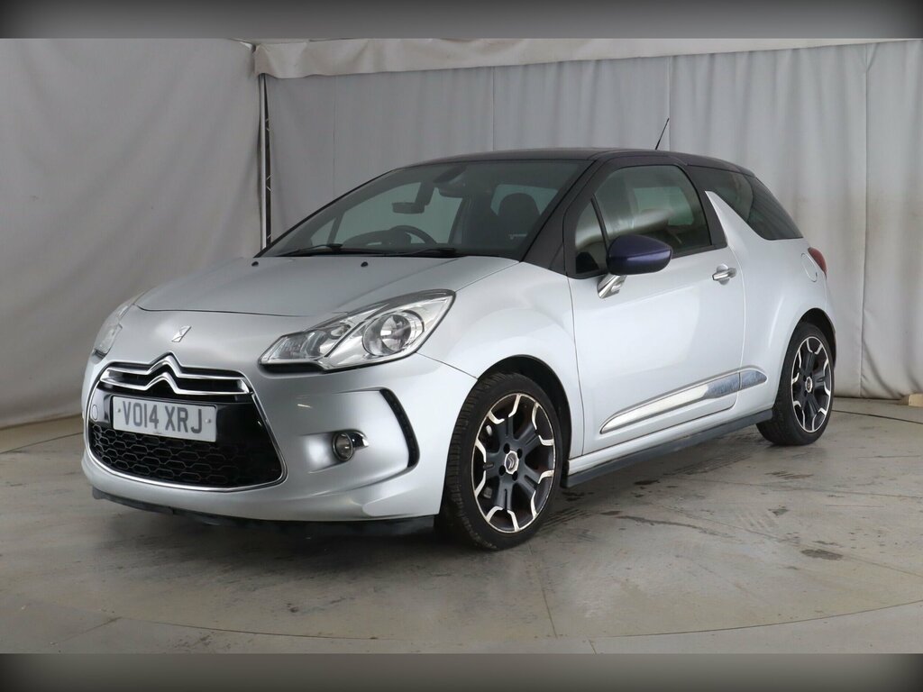 Citroen DS3 1.6 E-hdi Airdream Dstyle Plus Hatchback Diese VO14XRJ Silver #2