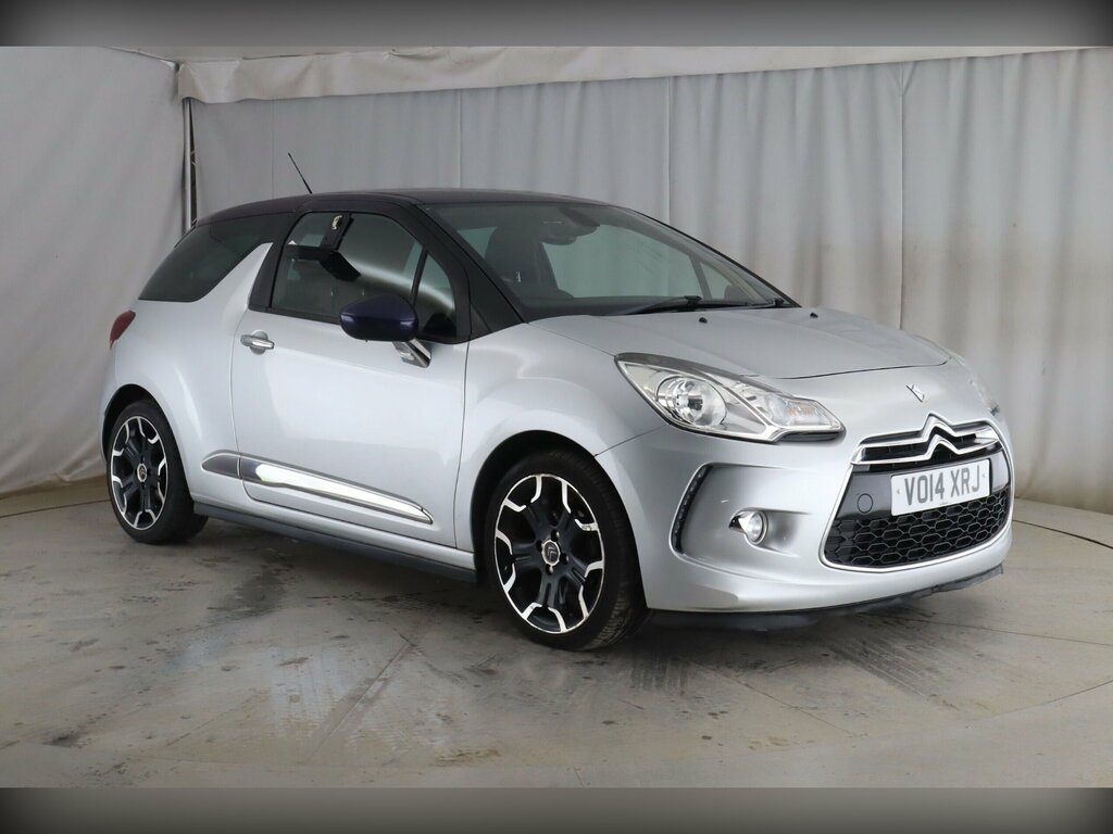 Citroen DS3 1.6 E-hdi Airdream Dstyle Plus Hatchback Diese VO14XRJ Silver #3