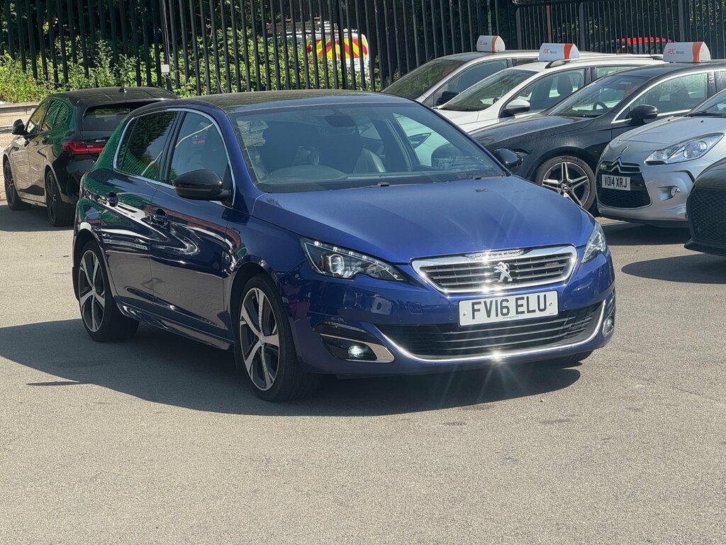 Peugeot 308 1.2 Puretech Gt Line Hatchback E Blue #4