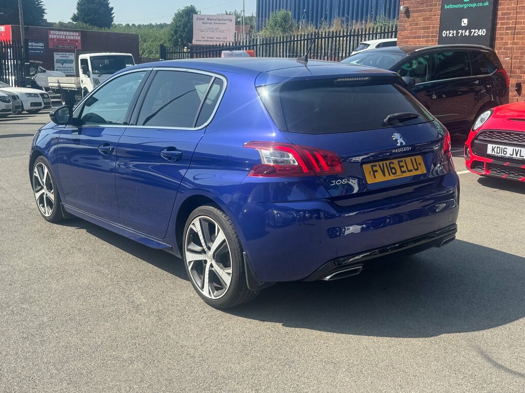 Peugeot 308 1.2 Puretech Gt Line Hatchback E Blue #5