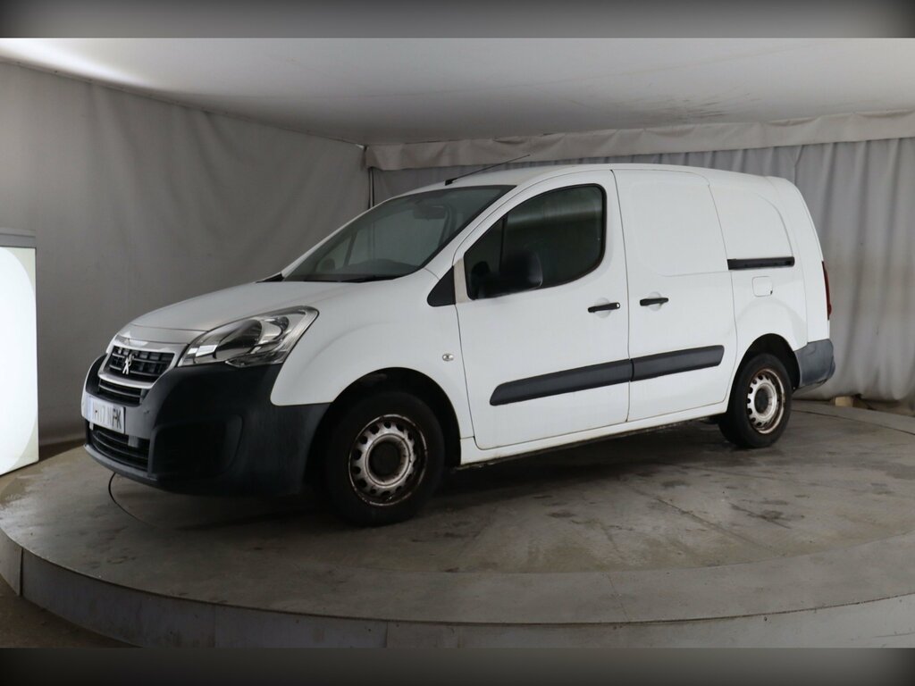 Peugeot Partner 1.6 Bluehdi 744 S Combi Van 6Dr L2 NV17NFK White #2
