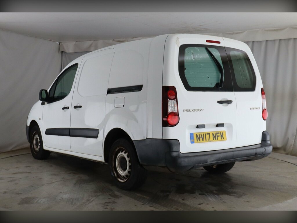 Peugeot Partner 1.6 Bluehdi 744 S Combi Van 6Dr L2 NV17NFK White #4