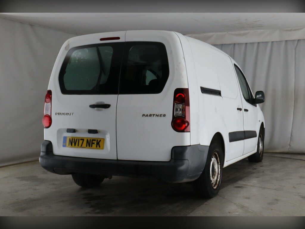 Peugeot Partner 1.6 Bluehdi 744 S Combi Van 6Dr L2 NV17NFK White #5