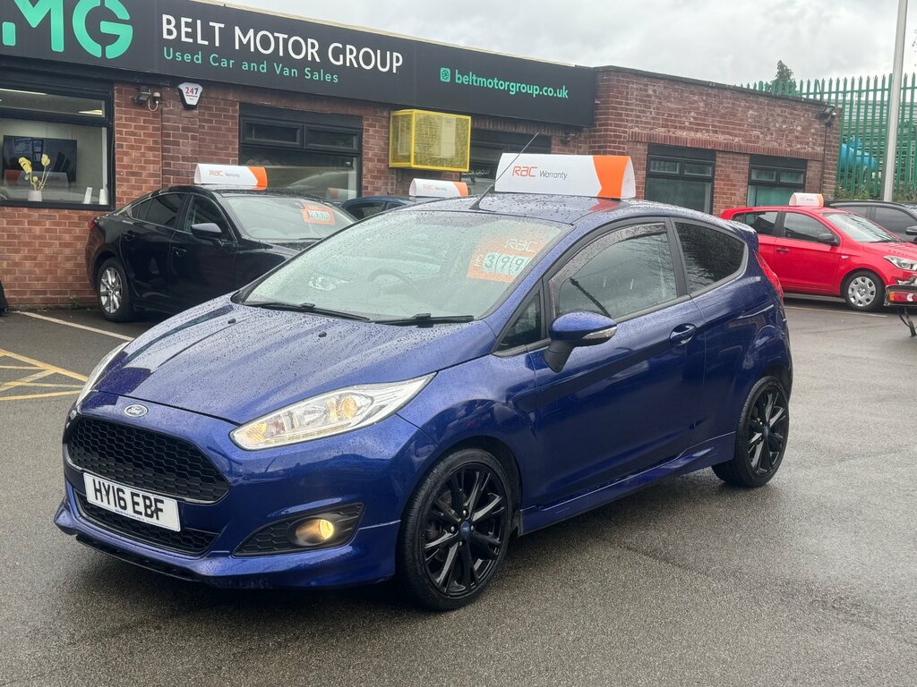 Ford Fiesta 1.0T Ecoboost Zetec S Hatchback Blue