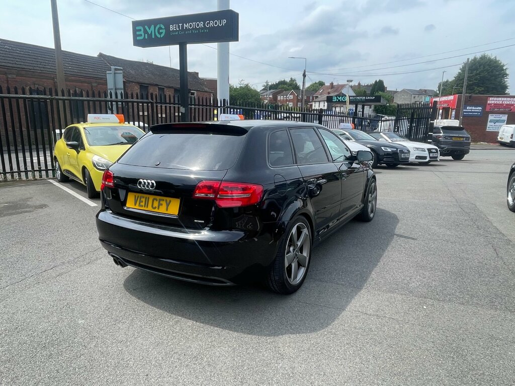 Audi A3 2.0 Tdi Black Edition Sportback White #7