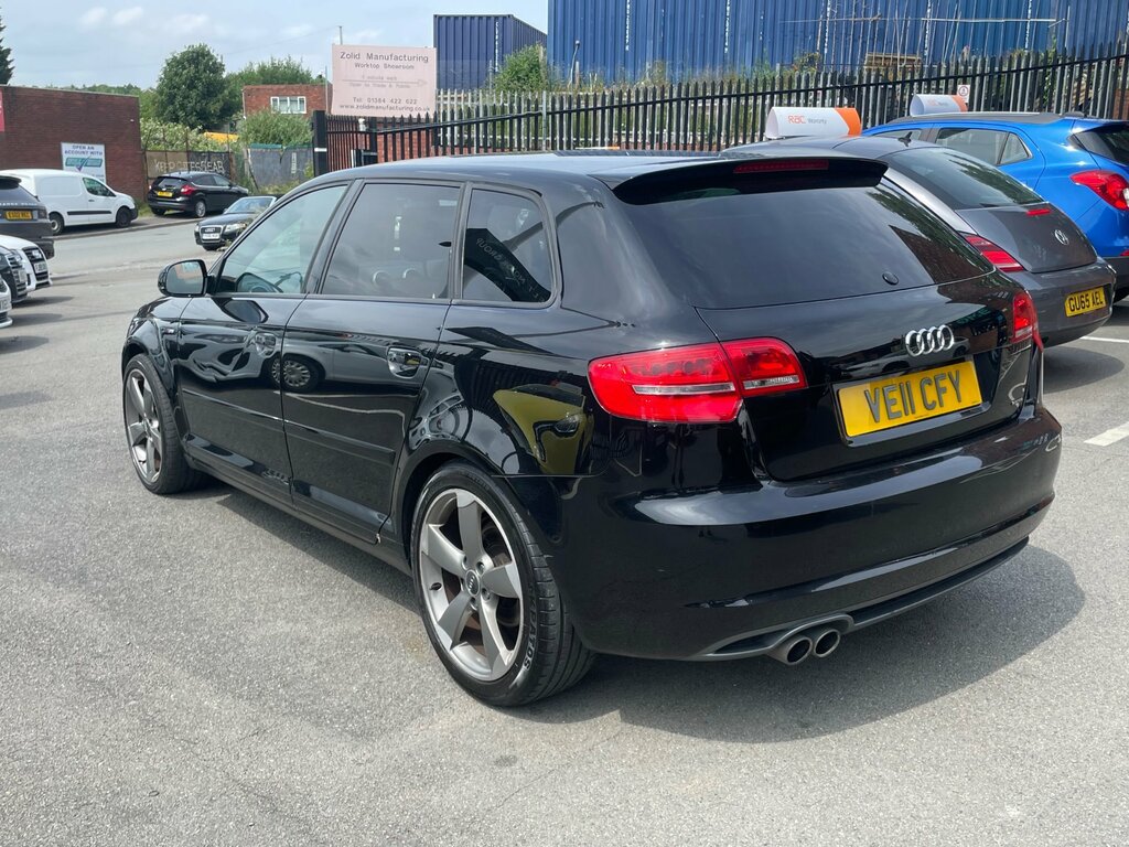 Audi A3 2.0 Tdi Black Edition Sportback White #6