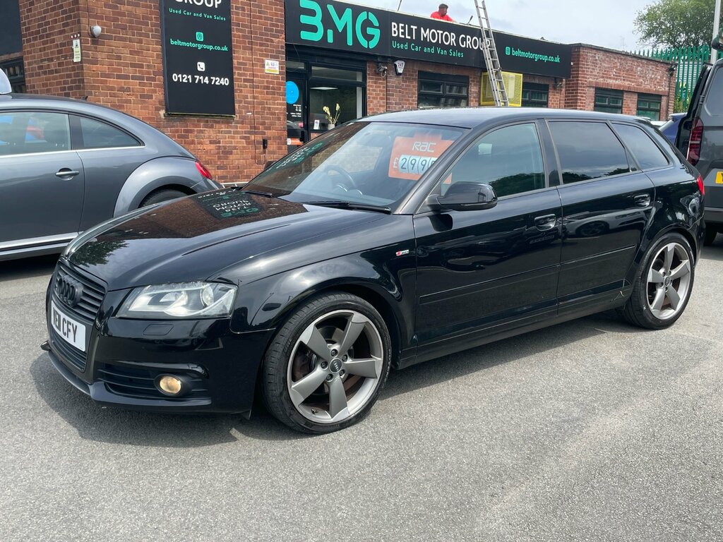 Audi A3 2.0 Tdi Black Edition Sportback White #1