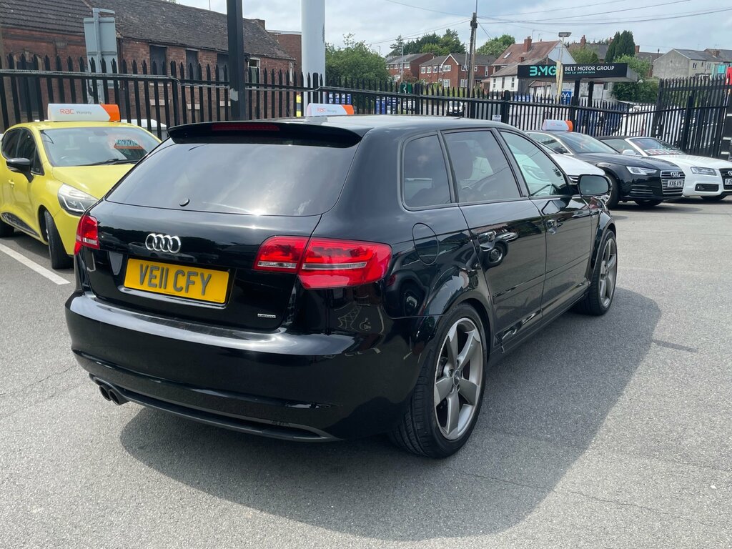 Audi A3 2.0 Tdi Black Edition Sportback White #8