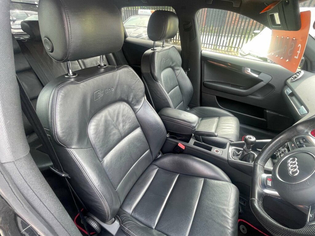 Audi A3 2.0 Tdi Black Edition Sportback White #11