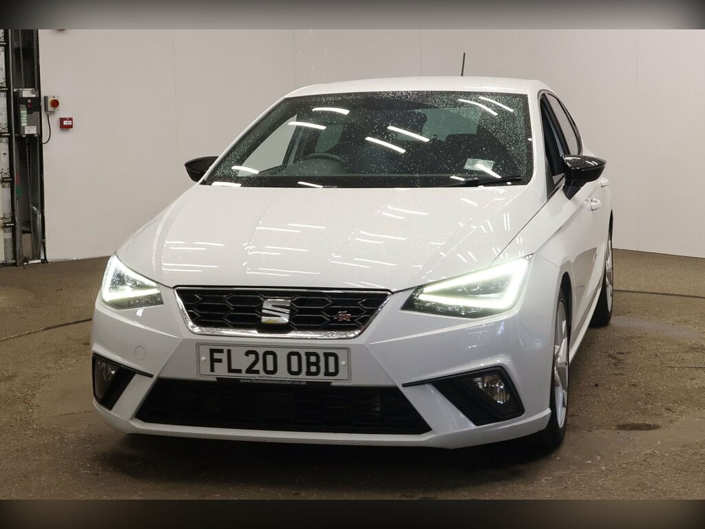 Seat Ibiza 1.0 Tsi Fr Hatchback Euro 6 Ss White #4