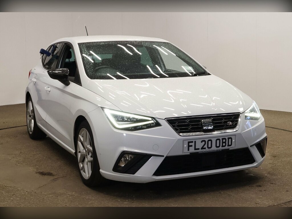 Seat Ibiza 1.0 Tsi Fr Hatchback Euro 6 Ss White #3