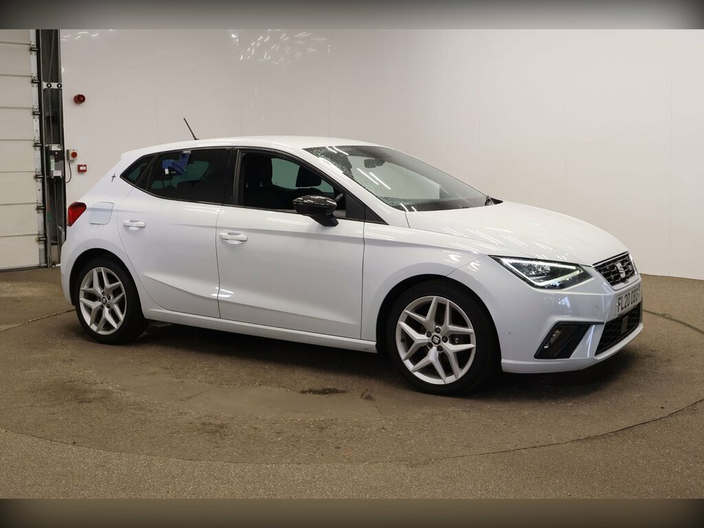 Seat Ibiza 1.0 Tsi Fr Hatchback Euro 6 Ss White #6