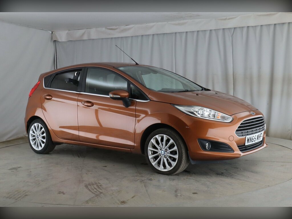 Ford Fiesta 1.0T Ecoboost Titanium X Hatchback Manu WN65MHF Brown #2