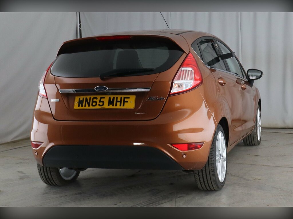 Ford Fiesta 1.0T Ecoboost Titanium X Hatchback Manu WN65MHF Brown #6