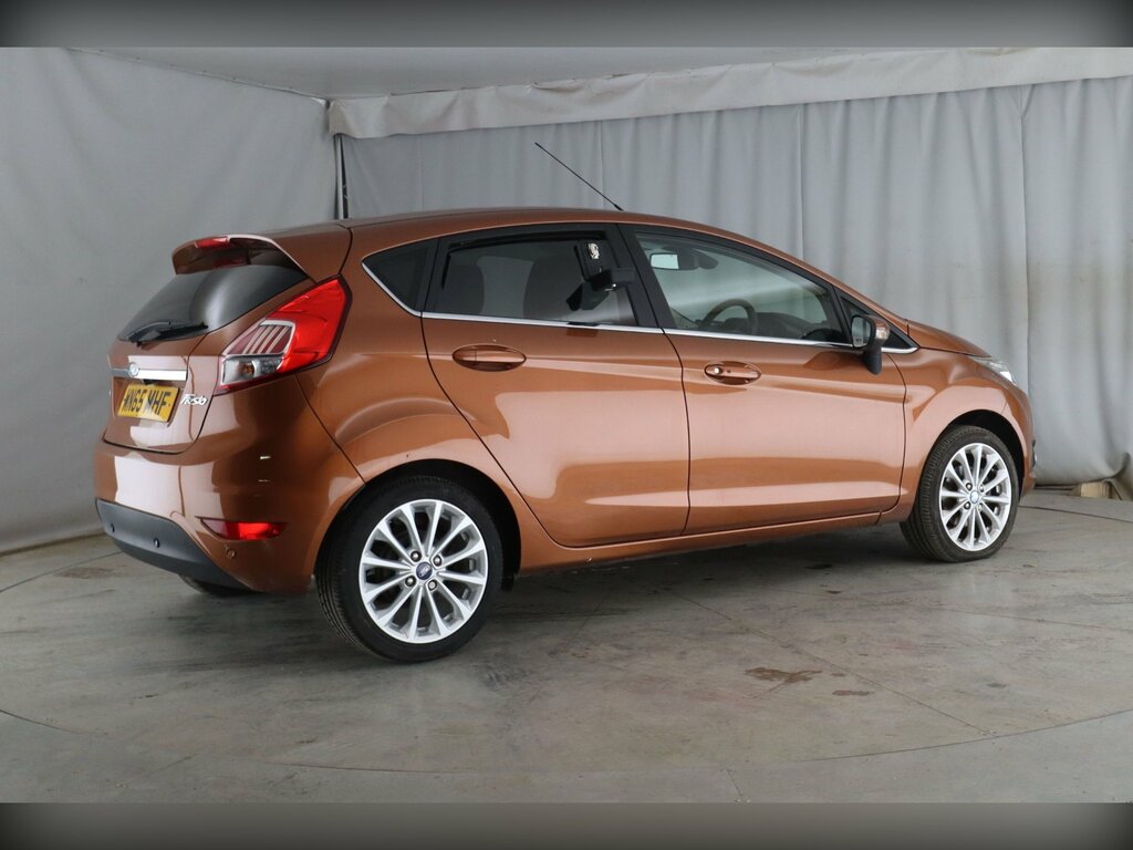 Ford Fiesta 1.0T Ecoboost Titanium X Hatchback Manu WN65MHF Brown #4