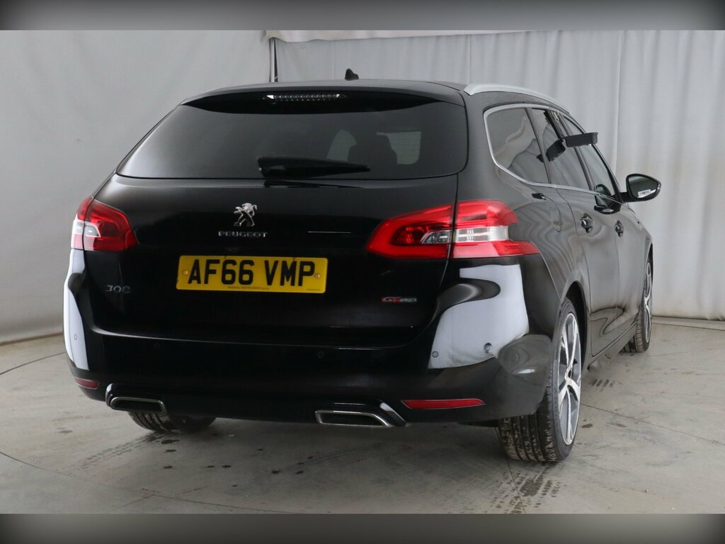 Peugeot 308 SW 1.2 Puretech Gt Line Estate Euro Black #2
