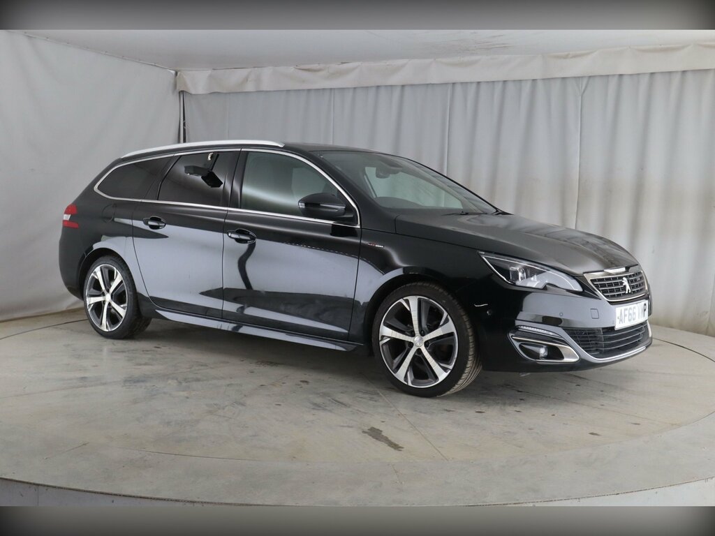 Peugeot 308 SW 1.2 Puretech Gt Line Estate Euro Black #3
