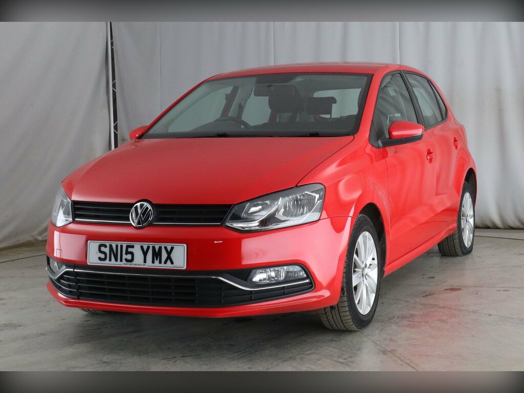 Volkswagen Polo 1.4 Tdi Bluemotion Tech Se Hatchback Ma Red