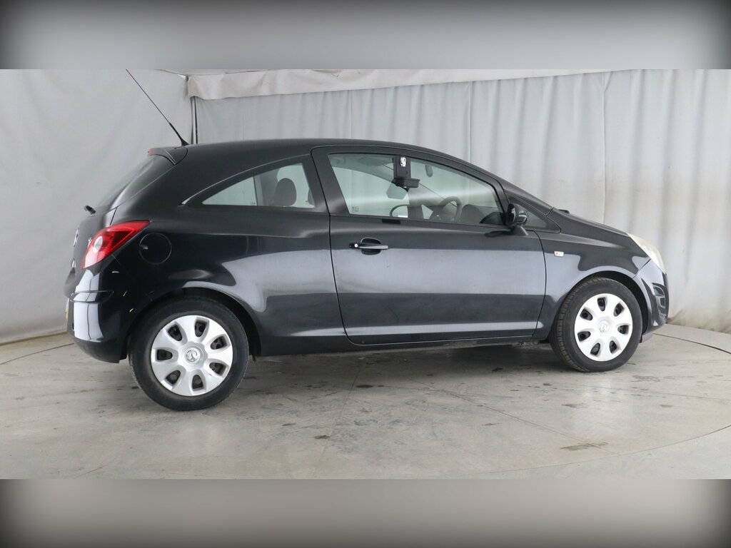 Vauxhall Corsa 1.2 16V Exclusiv Hatchback Euro DY13YVU Black #4