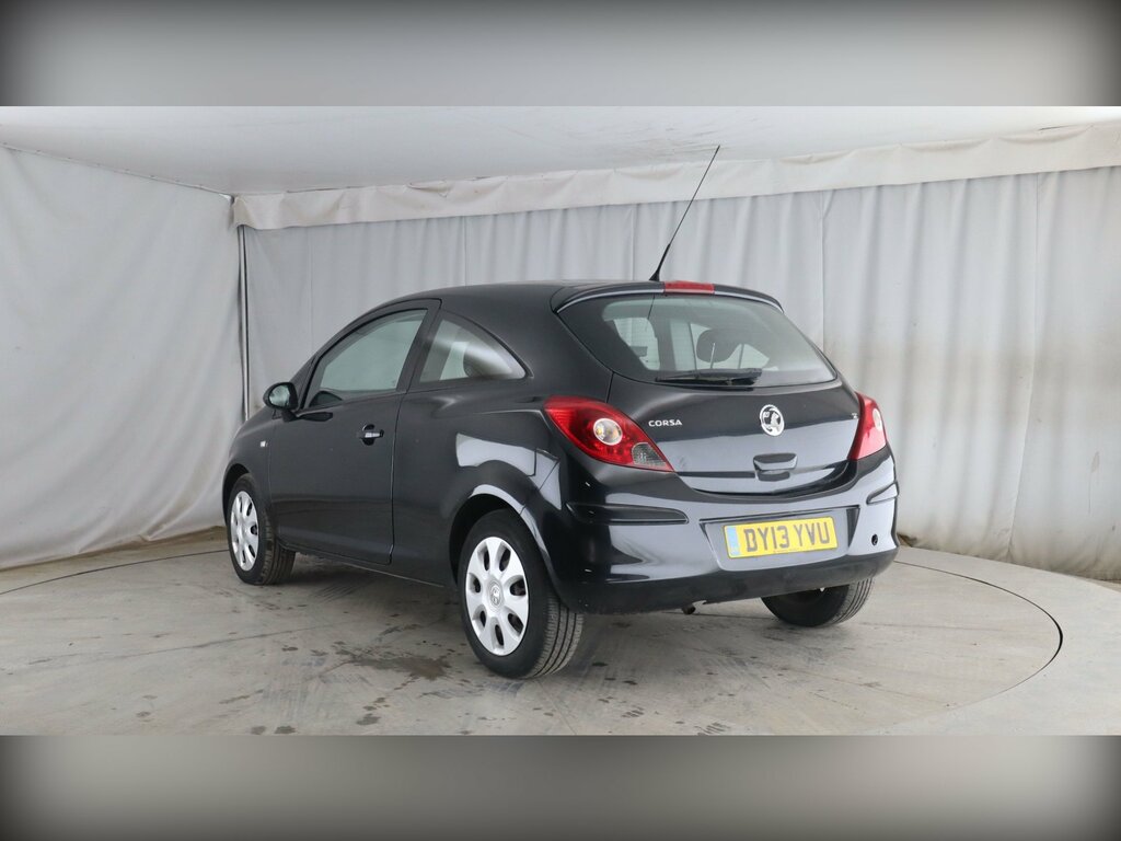 Vauxhall Corsa 1.2 16V Exclusiv Hatchback Euro DY13YVU Black #5