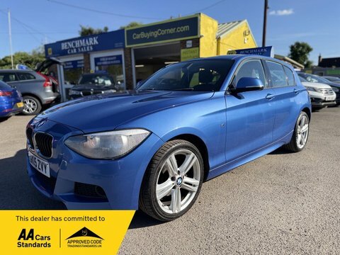 BMW 1 Series 2.0 120D M GK15ZVY Blue