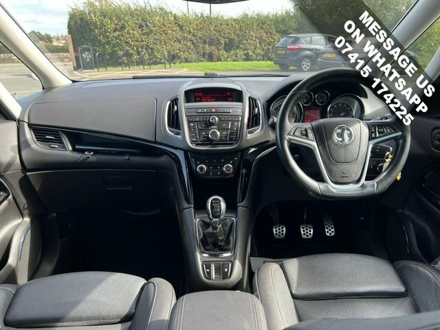 Vauxhall Zafira Tourer Turbo Sri Mpv BW16YVT Blue #2