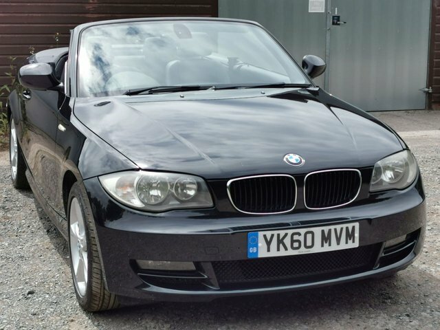 BMW 1 Series 120D Se Convertible Black #4