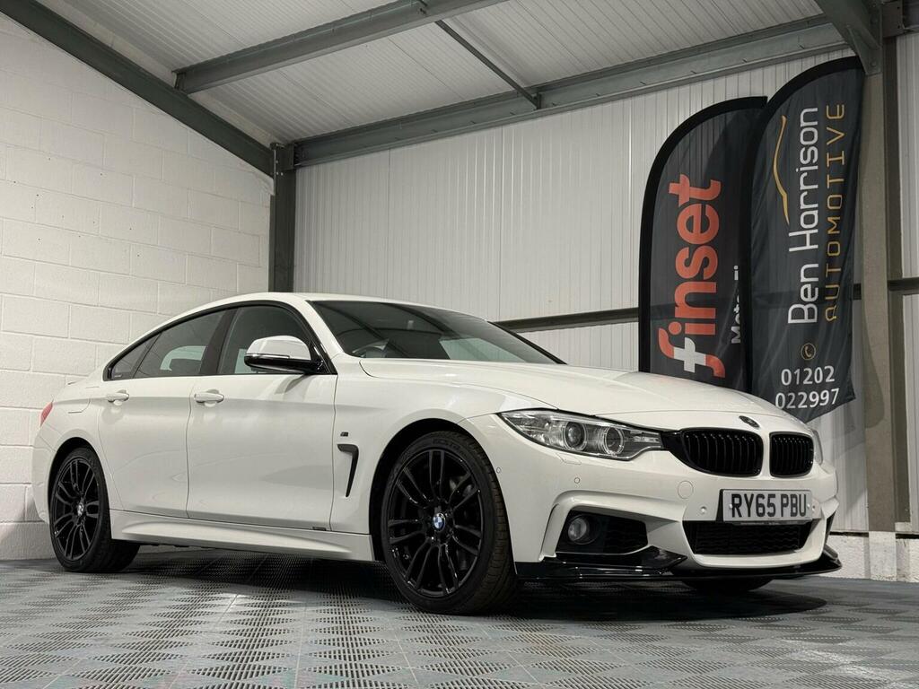 BMW 4 Series Gran Coupe Hatchback 3.0 435I M Sport Euro 6 Ss White #6