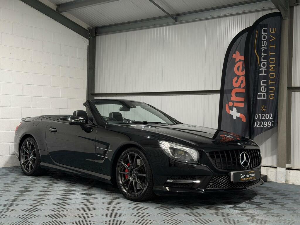 Mercedes-Benz SL Class Convertible 3.5 Sl350 Amg Sport G-tronic Euro 5 S Black