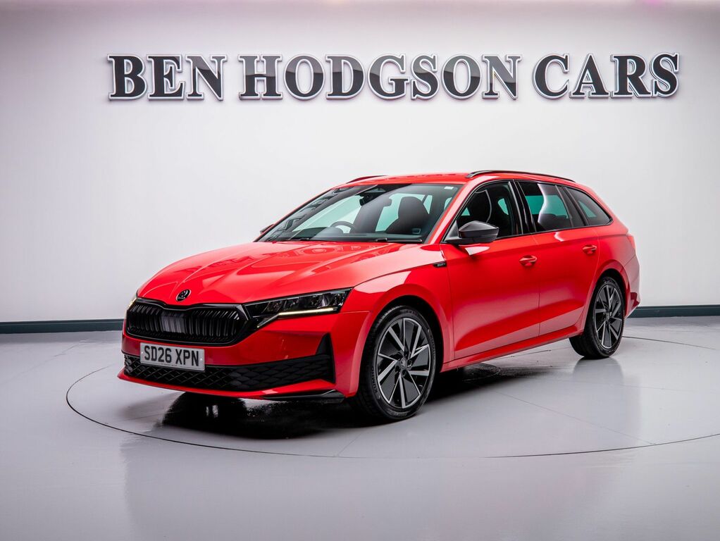 Skoda Octavia 2.0 Tdi Sportline Estate Red