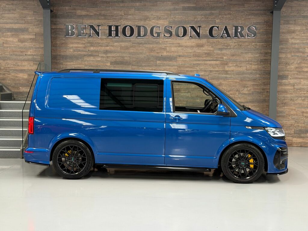 Volkswagen Transporter 2.0 Tdi T28 Highline Blue #4