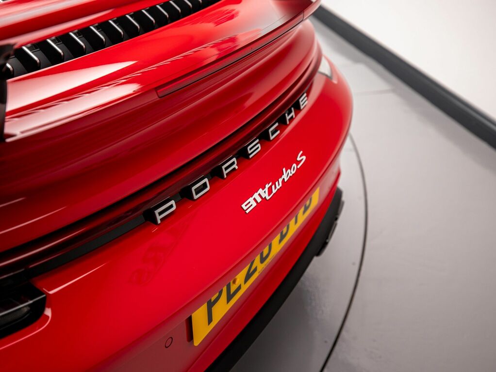 Porsche 911 3.7T 992 Turbo S Red #4