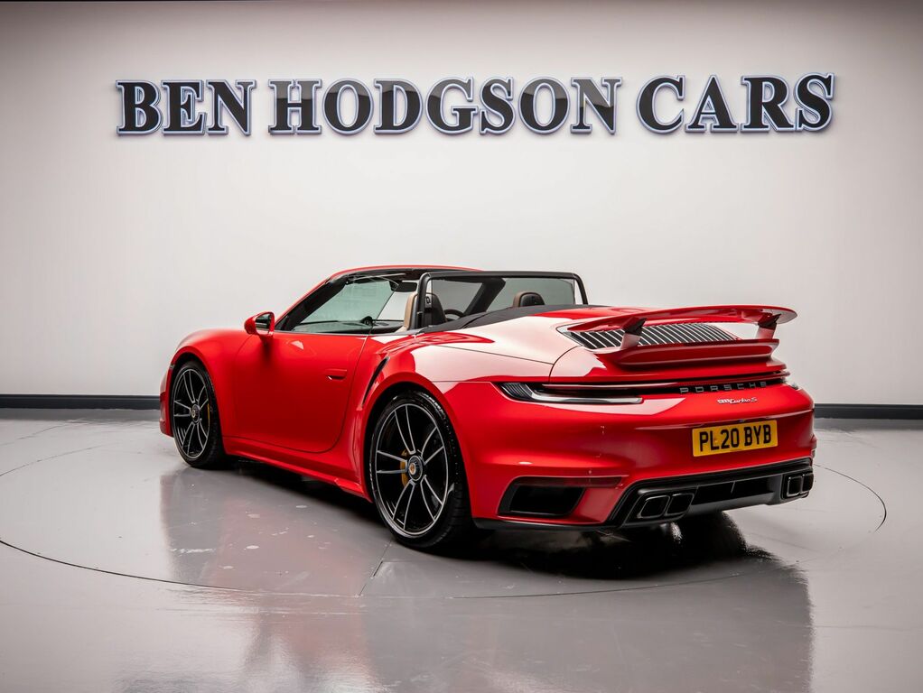 Porsche 911 3.7T 992 Turbo S Red