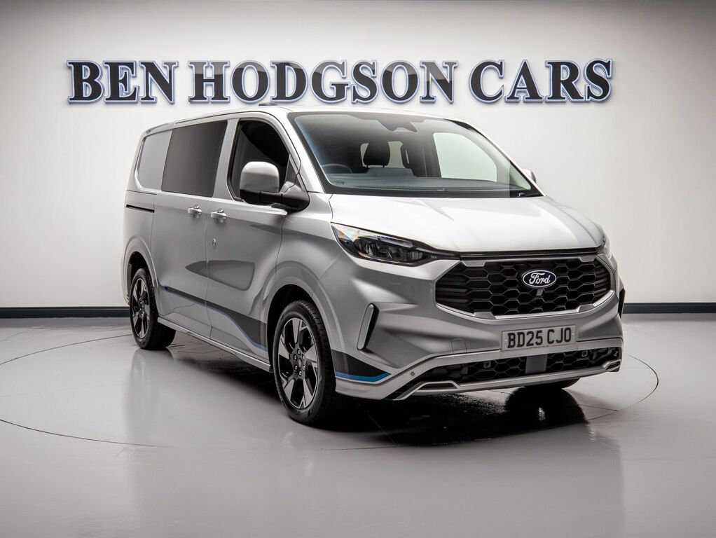 Ford Transit Custom 2.0 320 Ecoblue Sport Silver #2