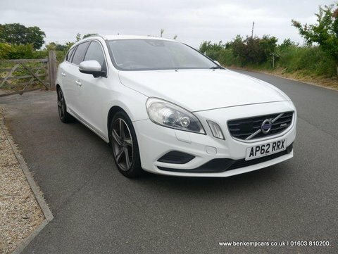 Volvo V60 1.6 T4 R-design White