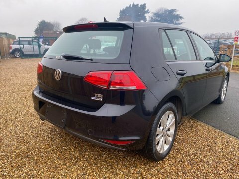 Volkswagen Golf 1.2 Tsi Bluemotion Black #6