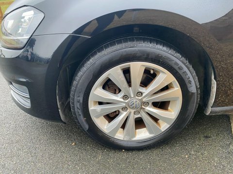 Volkswagen Golf 1.2 Tsi Bluemotion Black #4