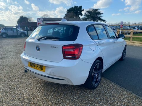 BMW 1 Series 1.6 White #6