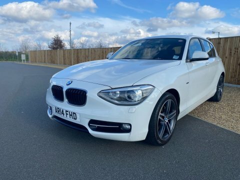 BMW 1 Series 1.6 White #2