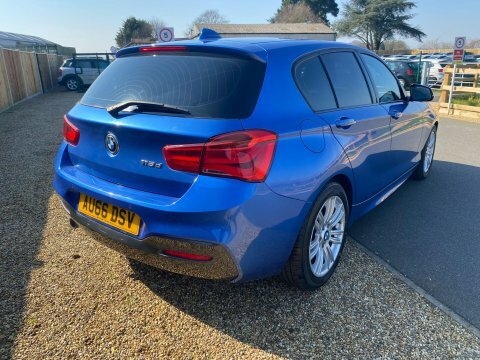 BMW 1 Series 2.0 118D Sport AU66DSV Blue #6