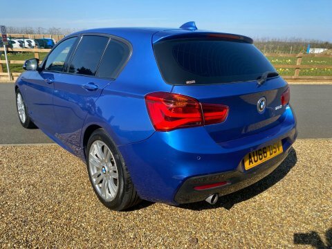 BMW 1 Series 2.0 118D Sport AU66DSV Blue #5
