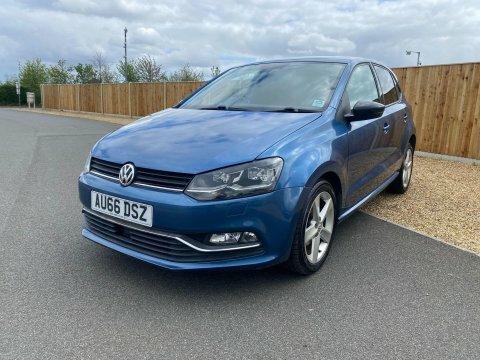 Volkswagen Polo 1.2 Tsi Bluemotion AU66DSZ Blue #2