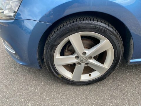 Volkswagen Polo 1.2 Tsi Bluemotion AU66DSZ Blue #4