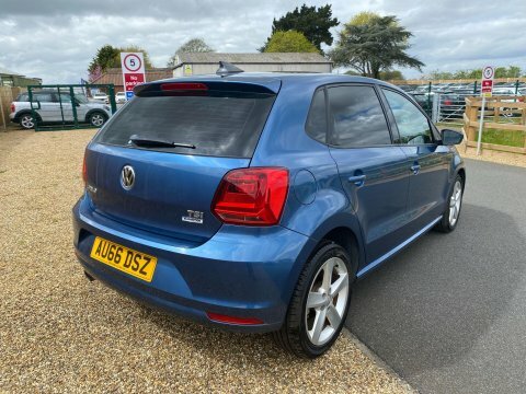 Volkswagen Polo 1.2 Tsi Bluemotion AU66DSZ Blue #6