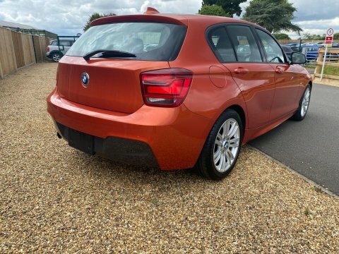 BMW 1 Series 1.6 116I M AU64FZA Orange #6