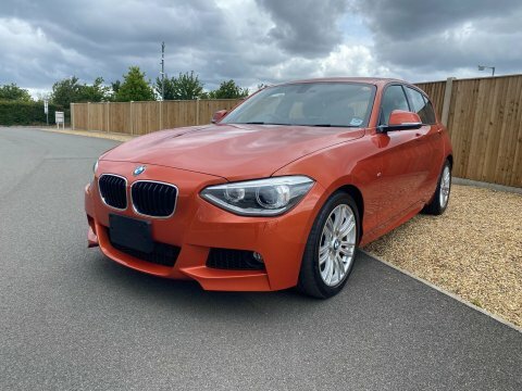 BMW 1 Series 1.6 116I M AU64FZA Orange #2