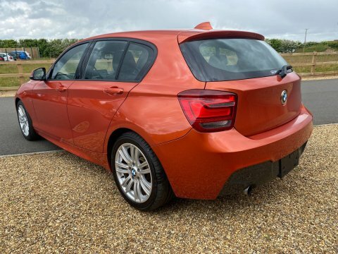 BMW 1 Series 1.6 116I M AU64FZA Orange #5