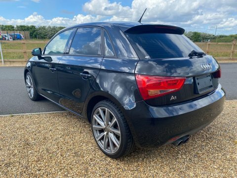 Audi A1 1.4 Tfsi Sport AP13XWN Black #5